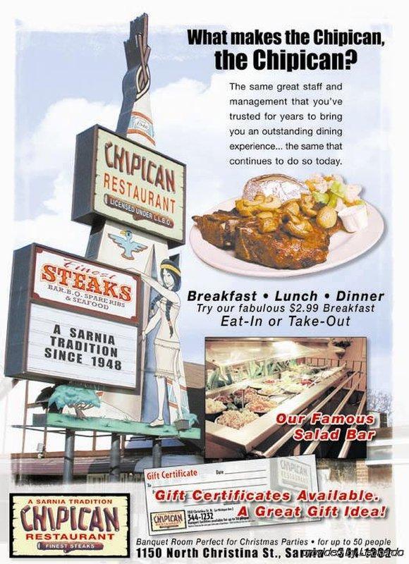 Chipican Motel Sarnia Esterno foto